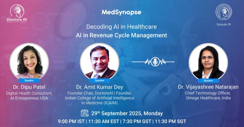 Decoding AI in Healthcare: AI in Revenue Cycle Management | MedSynapse