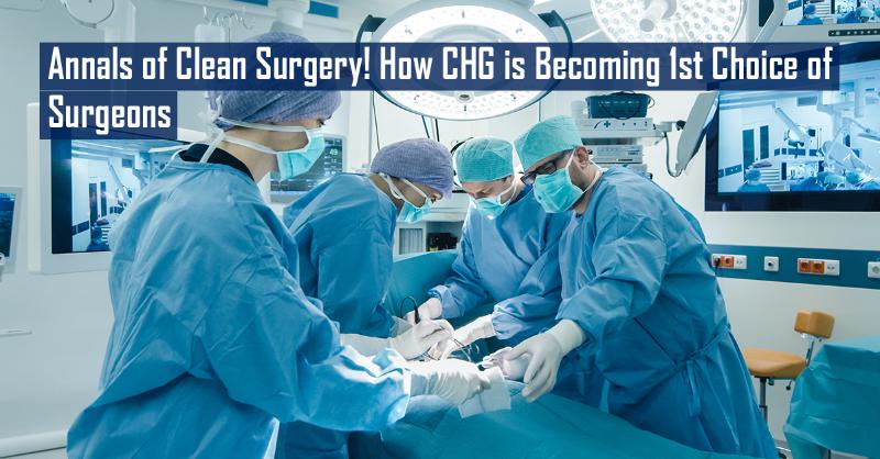 Chlorhexidine Gluconate v/s Povidone-iodine Antiseptics for the Prevention of Infection in Clean Surgery