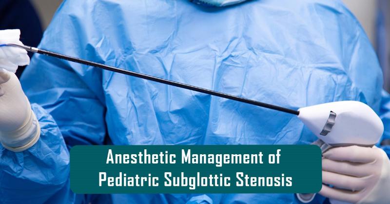 <p>Endoscopic Balloon Treatment for Pediatric Subglottic Stenosis</p>