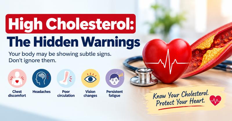 High Cholesterol Symptoms: The Hidden Warnings-Dr. Mouna HN